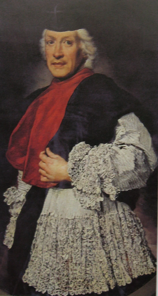 Fra Galgario - Giovane prete, Chantilly, dettaglio